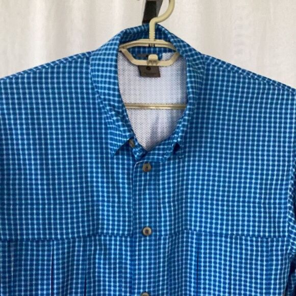 NWT Rugged Exposure Vented long Sleeve Shirt Men’s Medium UPF 30 Fishing Outdoor - Picture 4 of 11